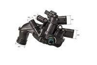 Mahle TM 56 105 Thermostat Kühlmittel für Citroën Peugeot