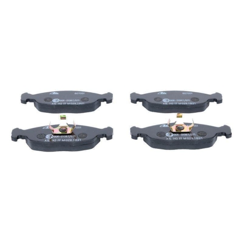 Ate 13.0460-7051.2 Bremsbelagsatz Scheibenbremse Vorderachse für Opel Vauxhall