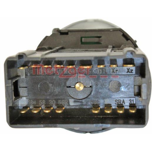 Metzger Autoteile 0916389 Schalter Hauptlicht für Audi