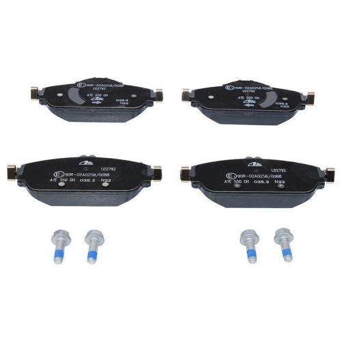 Ate 13.0470-2792.2 Bremsbelagsatz Scheibenbremse Vorderachse für Mercedes Benz