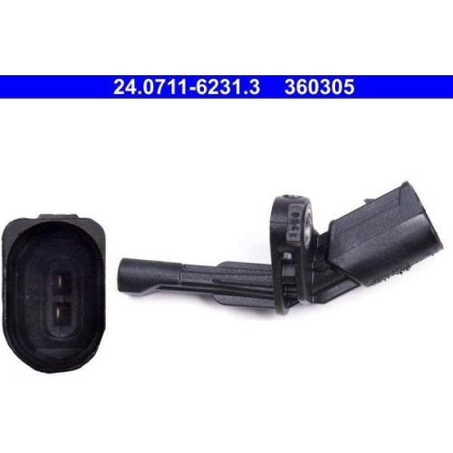 Ate 24.0711-6231.3 Sensor Raddrehzahl Hinterachse Links für Seat Skoda Vag