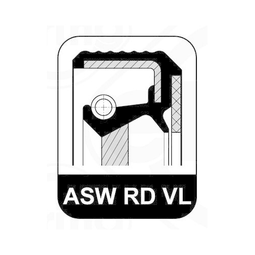 Elring 505.090 Dichtring Rechts für Citroën Fiat Peugeot DS