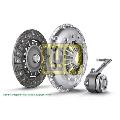 Schaeffler Luk 624 3553 33 Kupplungssatz für Audi Seat Skoda VW