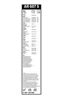 Bosch 3 397 118 909 Wischblatt Vorne für Bmw