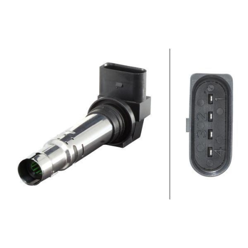 Hella 5DA 193 175-501 Zündspule für Audi Seat Skoda VW