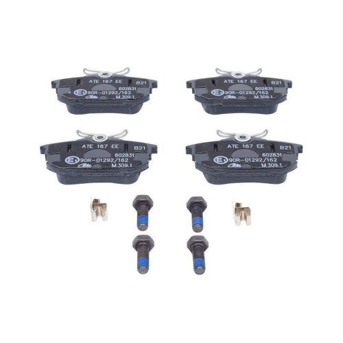 Ate 13.0460-2831.2 Bremsbelagsatz Scheibenbremse Hinterachse für Mitsubishi