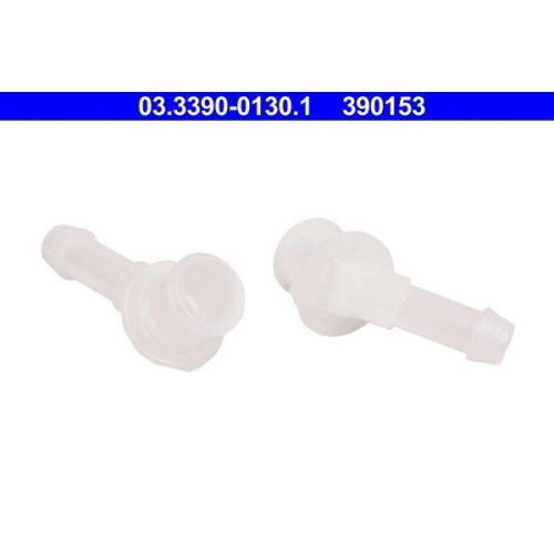 Ate 03.3390-0130.1 Anschlussstutzen Schlauchleitung für Fiat Vag