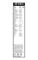 Bosch 3 397 118 903 Wischblatt Vorne für Porsche VW