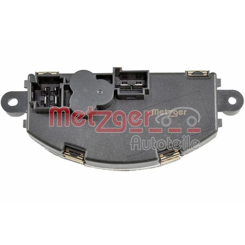 Metzger Autoteile 0917708 Regler Innenraumgebläse Hinten Vorne für Mercedes Benz