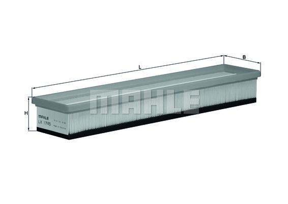 MAHLE/KNECHT Luftfiltereinsatz LX 1745  