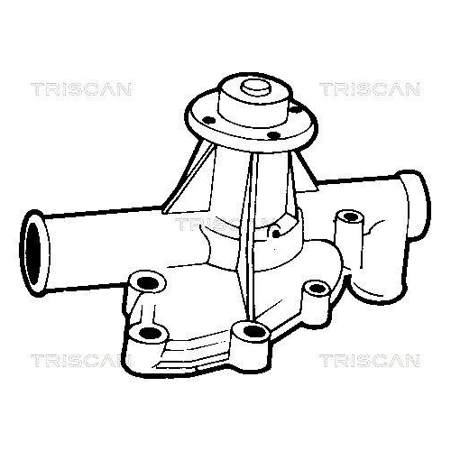 Triscan 8600 11002 Wasserpumpe Motorkühlung für Bmw