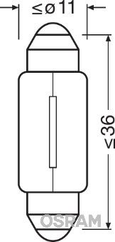 OSRAM Glühlampe, Einstiegleuchte ORIGINAL