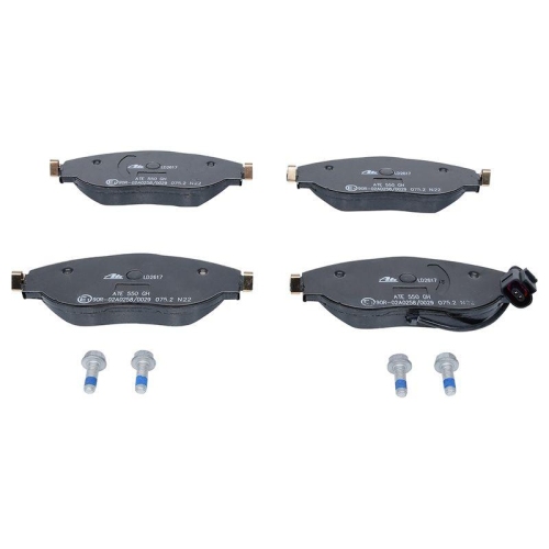Ate 13.0470-2617.2 Bremsbelagsatz Scheibenbremse Vorderachse für Seat Skoda Vag