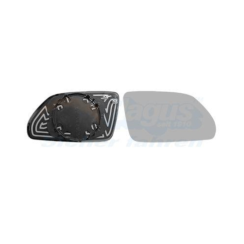 Van Wezel 5828836 Spiegelglas Außenspiegel Rechts für VW