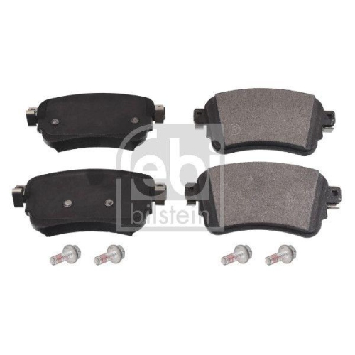 Febi Bilstein 170383 Bremsbelagsatz Scheibenbremse Hinterachse für Citroën Fiat