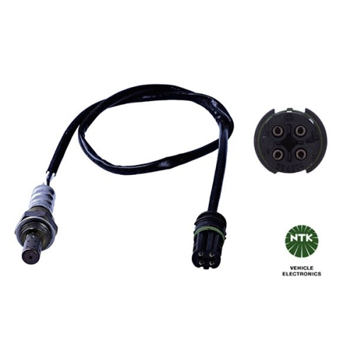 NTK OZA830EE1 Lambdasonde 4 Leitungen 736mm, kompatibel mit BMW & MINI