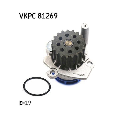 Skf VKPC 81269 Wasserpumpe Motorkühlung für Audi Seat Skoda VW