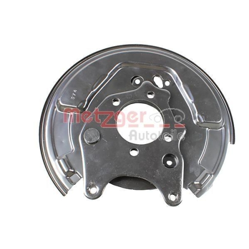 Metzger Autoteile 6117075 Bremsträgerplatte Hinterachse Links für Toyota