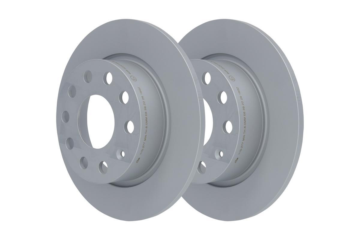 ATE BREMSSCHEIBEN + CERAMIC BELÄGE VORNE HINTEN für VW GOLF 5 6 A3 OCTAVIA LEON