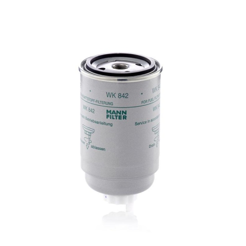 Mann-filter WK 842 Kraftstofffilter für Citroën Fiat Ford Hanomag Henschel Iveco