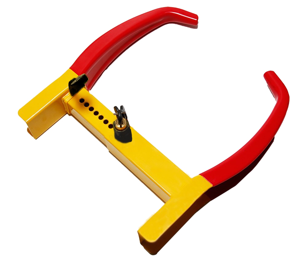 HP Parkkralle XL 325mm Reifenbreite Doppelte Diebstahlsicherung