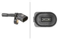 Hella 6PU 012 039-031 Sensor Raddrehzahl Hinterachse Hinterachse Links für Audi