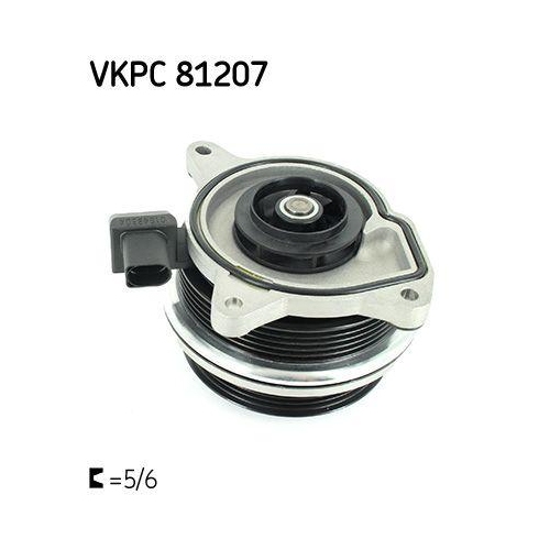 Skf VKPC 81207 Wasserpumpe Motorkühlung für Audi Seat Skoda VW