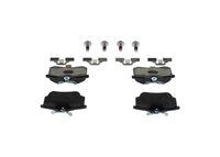 Bosch 0 986 494 596 Bremsbelagsatz Scheibenbremse Hinterachse für Alfa Romeo VW