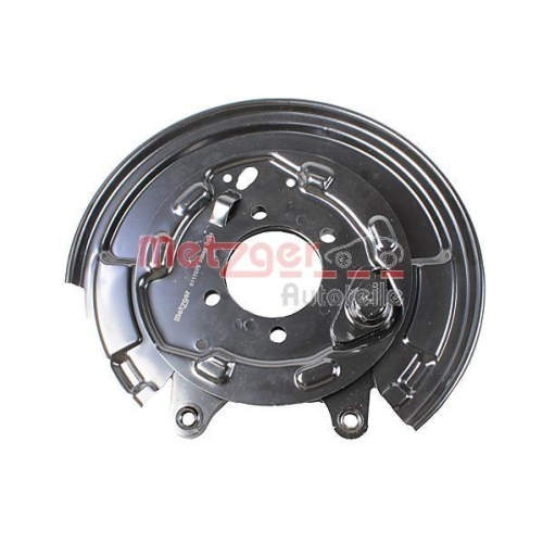 Metzger Autoteile 6117075 Bremsträgerplatte Hinterachse Links für Toyota