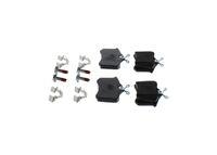 Bosch 0 986 494 621 Bremsbelagsatz Scheibenbremse Hinterachse für Audi Citroën