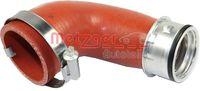 Metzger Autoteile 2400118 Ladeluftschlauch Links Oben für Audi Seat Skoda VW