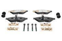 Ate 13.0460-4809.2 Bremsbelagsatz Scheibenbremse Vorderachse für Citroën Fiat