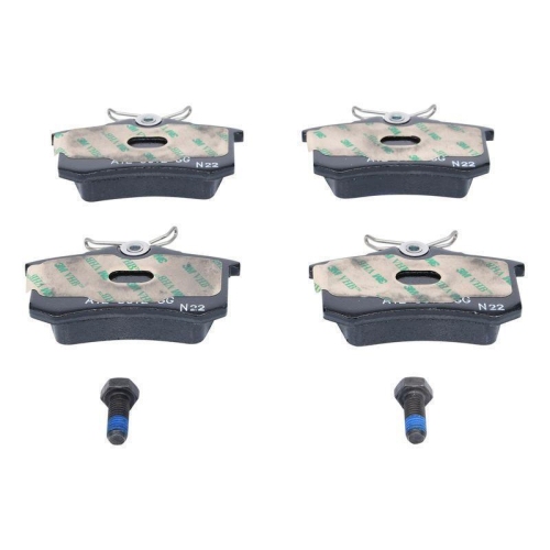 Ate 13.0460-2864.2 Bremsbelagsatz Scheibenbremse Hinterachse für Seat Vag