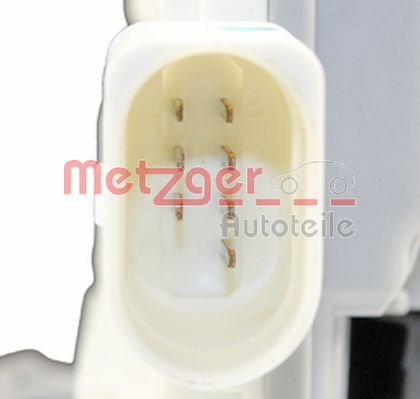 Metzger 2314020ME Türschloss Hinten Rechts für Audi/SEAT mit Zentralverriegelung