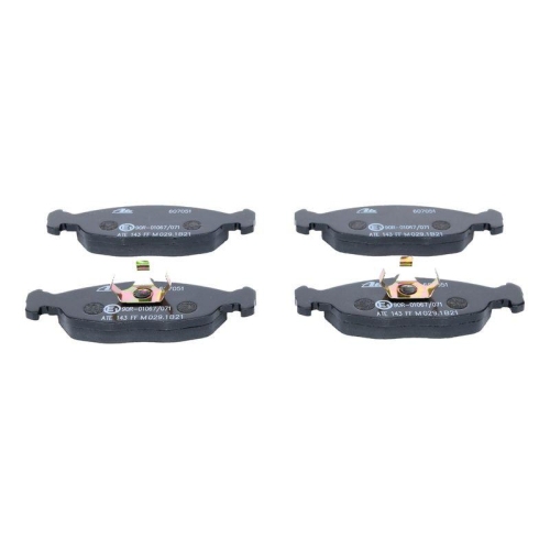 Ate 13.0460-7051.2 Bremsbelagsatz Scheibenbremse Vorderachse für Opel Vauxhall