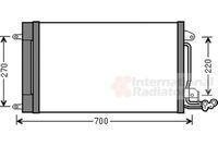 Van Wezel 49005038 Kondensator Klimaanlage für Audi Seat Skoda VW