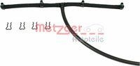 Metzger Autoteile 0840021 Schlauch Leckkraftstoff für Opel Saab Vauxhall
