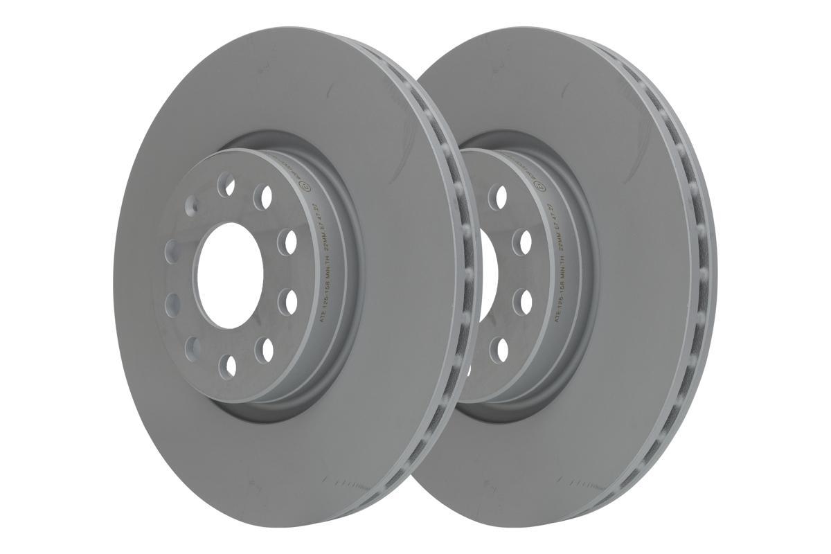 ATE Bremsscheiben + Beläge vorne + hinten für VW Passat B8 3G2 CB2