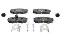 Ate 13.0460-4978.2 Bremsbelagsatz Scheibenbremse Vorderachse für Citroën Fiat