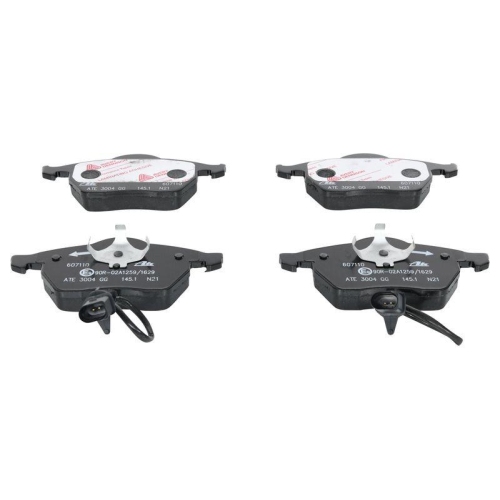 ATE BREMSEN 4 BREMSSCHEIBEN 8 BREMSBELÄGE VORNE HINTEN AUDI A4 8E2 B6 1.9 TDI