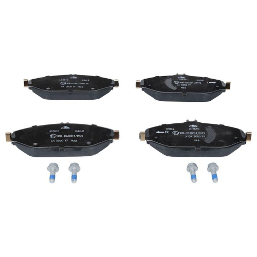 Ate 13.0470-2610.2 Bremsbelagsatz Scheibenbremse Vorderachse für Mercedes Benz