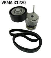 Skf VKMA 31220 Keilrippenriemensatz für Alfa Romeo Audi Bmw Chrysler Citroën VW