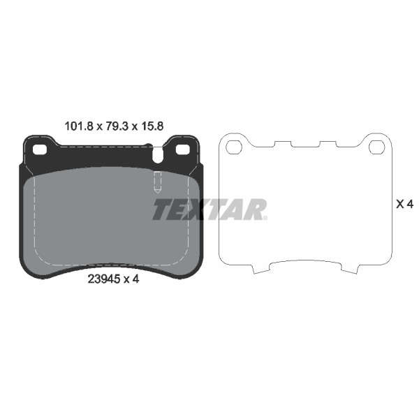 Textar Bremsscheiben 330Mm Beläge Wk vorne Für Mercedes C-Klasse W/S203 Clk W209