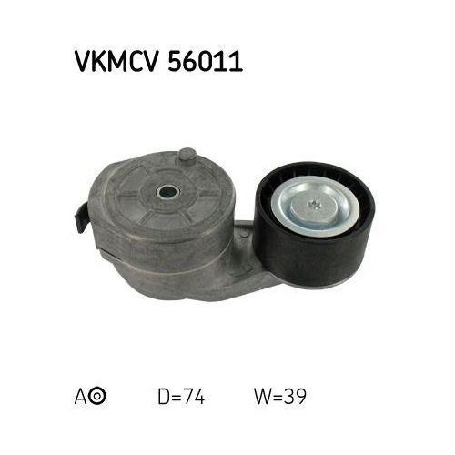 Skf VKMCV 56011 Riemenspanner Keilrippenriemen für Scania