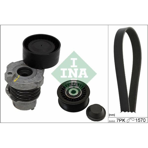 Schaeffler Ina 529 0187 10 Keilrippenriemensatz für Nissan Renault Dacia