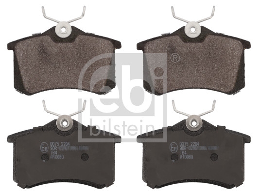 FEBI BREMSSCHEIBEN + BELÄGE HINTEN für 1.2 1.4 1.6 1.9 TDI VW GOLF 5+6 A3