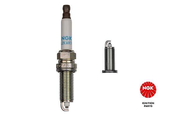 4x NGK Zündkerze Set 5942 LZKAR7B für RENAULT CLIO KANGOO TWINGO 1.2 16V 75 PS