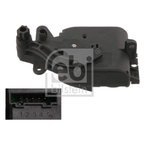 Febi Bilstein 34151 Umschaltventil Lüftungsklappen für Audi Seat Skoda VW