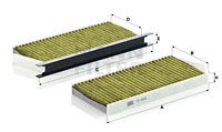 MANN-FILTER Filter, Innenraumluft FreciousPlus