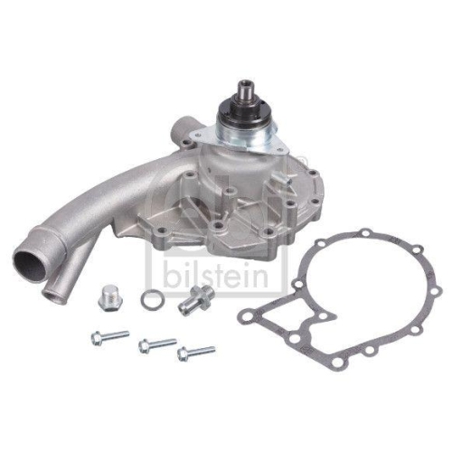 Wasserpumpe mit Anbaumaterial